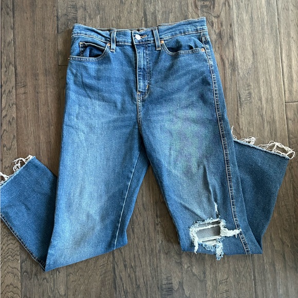 Levi’s Signature Heritage High Rise Straight Jeans 29 - Picture 2 of 6